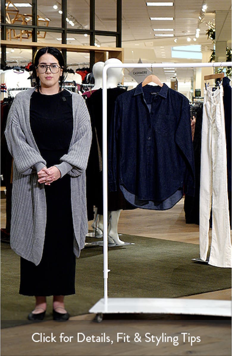 Denim Button-Up Shirt, sales video thumbnail