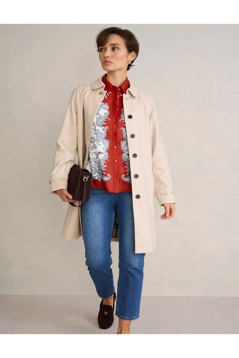 Mariella Print Shirt, Alternate, color, Cream Multi