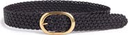 Favorite Daughter Jeans Woven Leather Belt