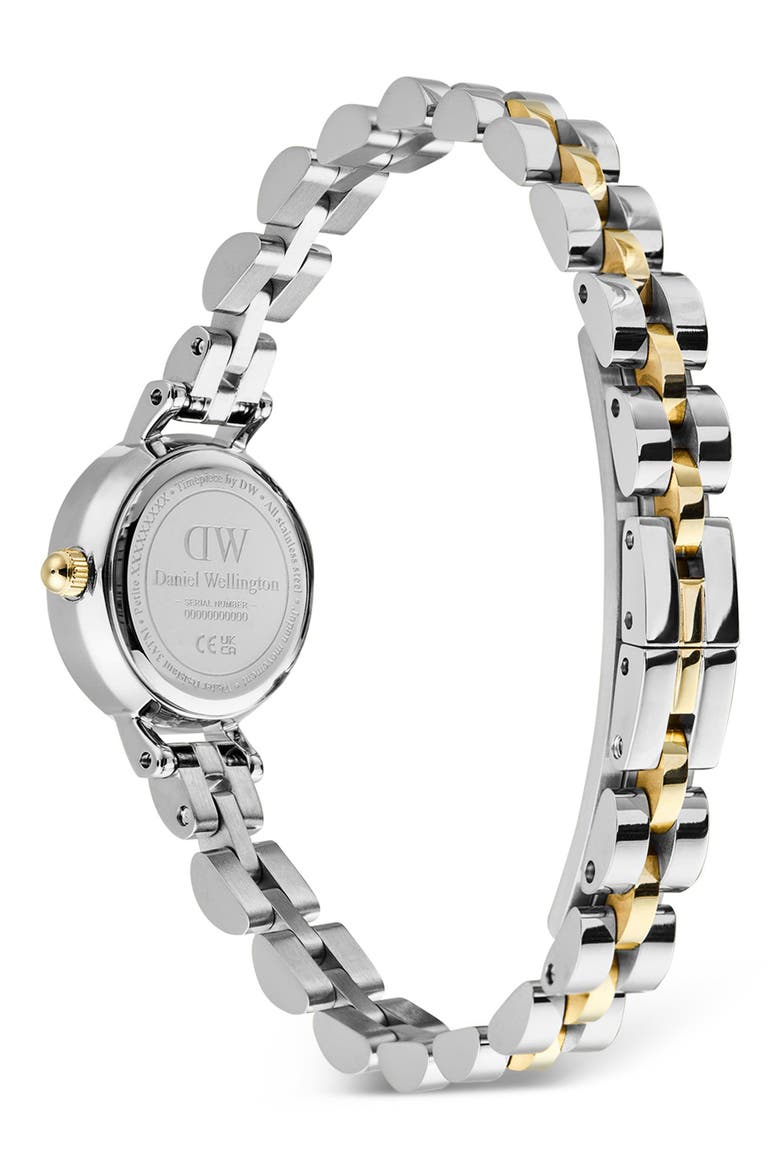 Petite Mini Arch Bracelet Watch, 19mm, Alternate, color, SILVER-TONE