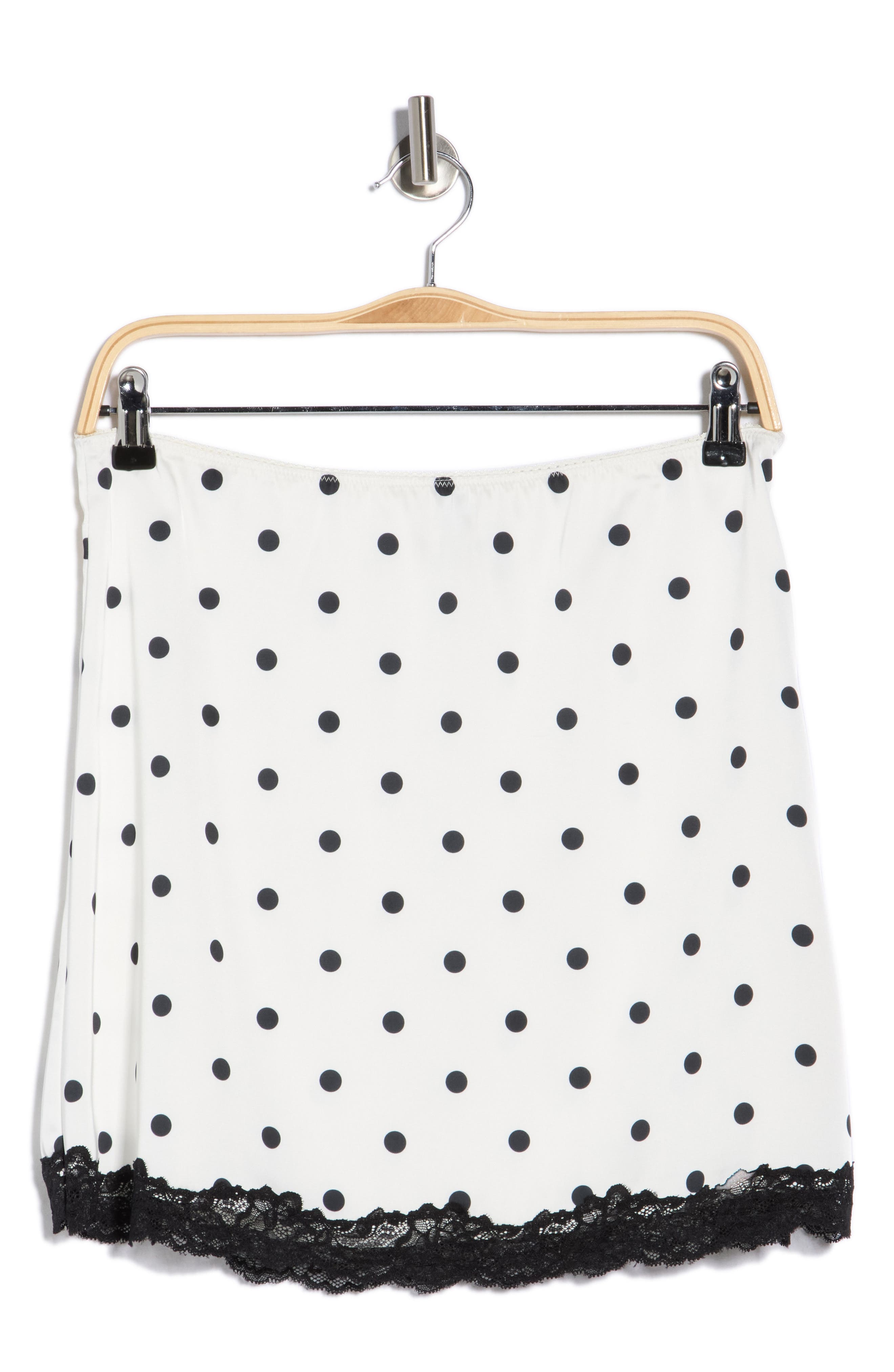 EDIT by JASON WU Polka Dot Slip Miniskirt