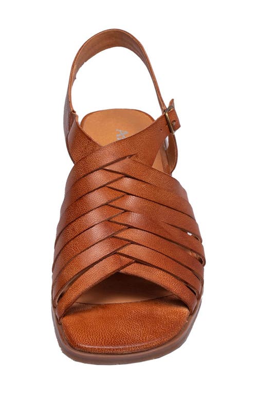 Antelope Leni Woven Slingback Sandal In Tan