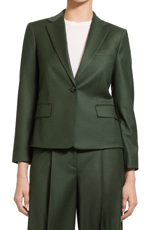 Slim Wool Blazer