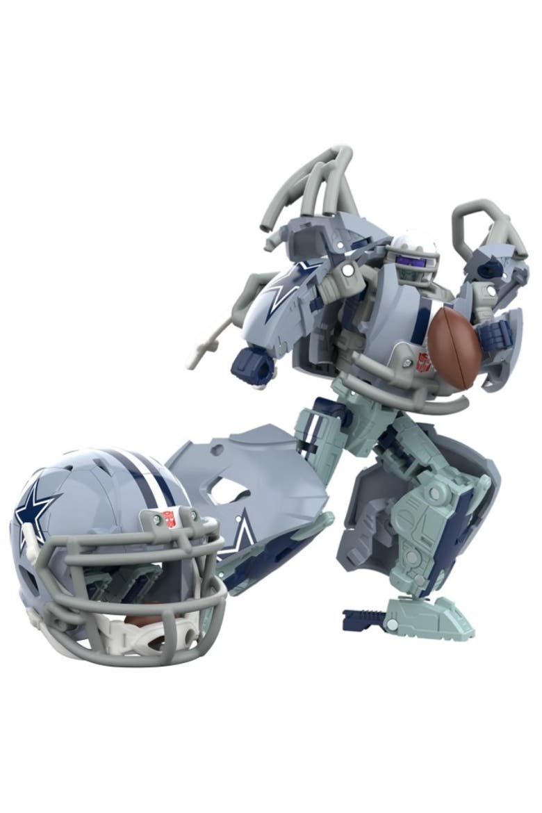 Starblitz (Dallas Cowboys) Tranformers NFL Action Figure, Main, color, Multi-Color