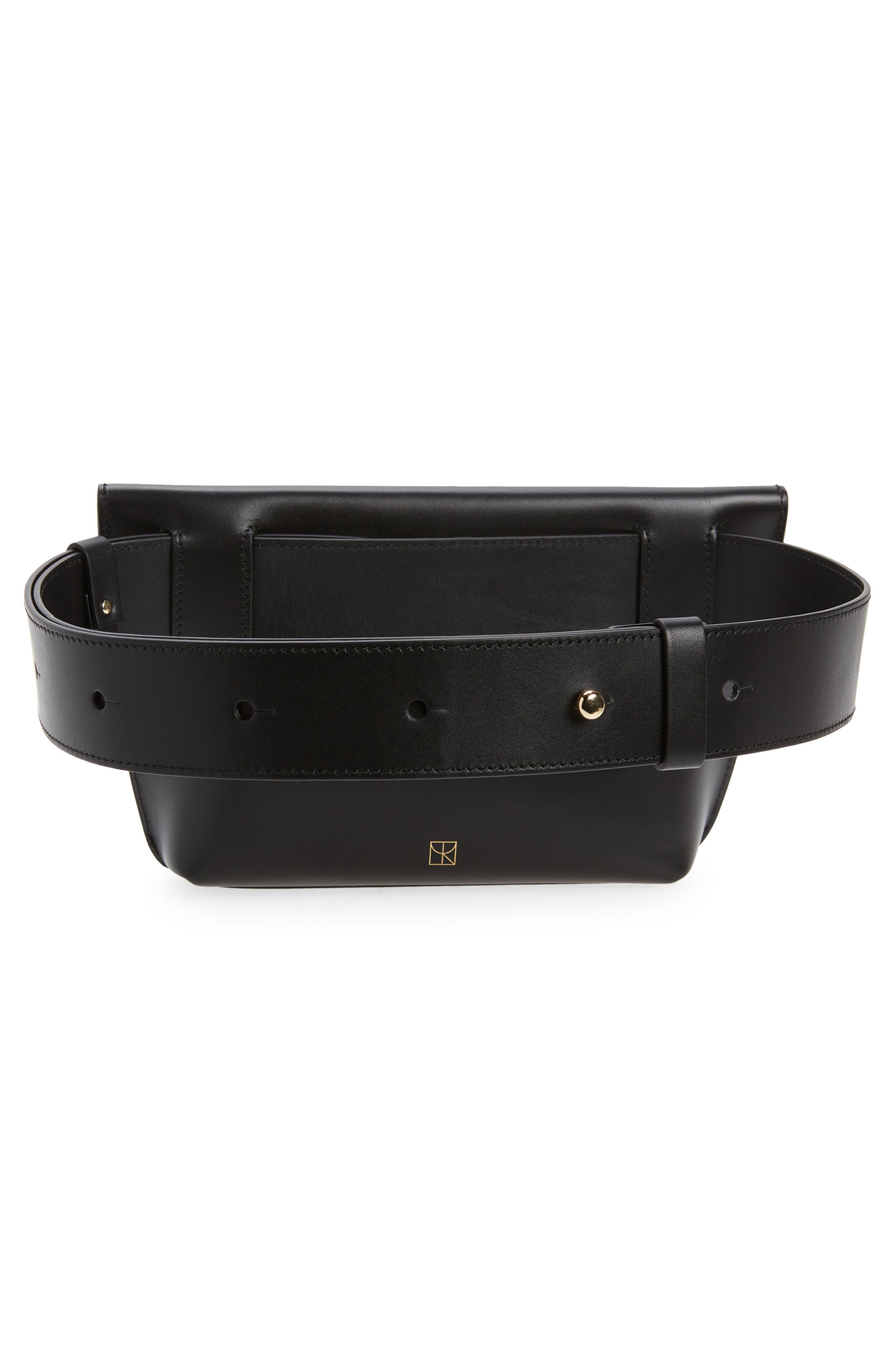 Yvonne Koné Large Yari Leather Belt Bag, Alternate, color, 