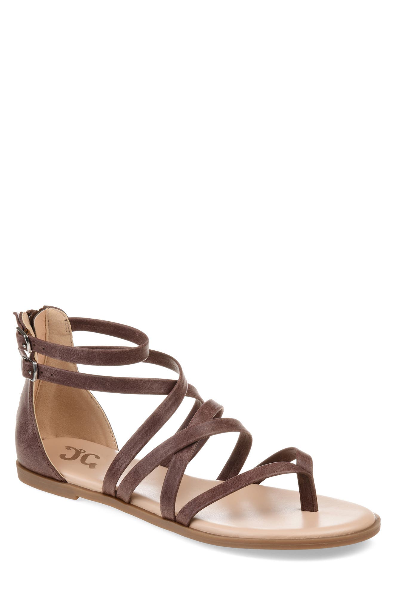 Journee Collection Zailie Gladiator Sandal - Wide Width