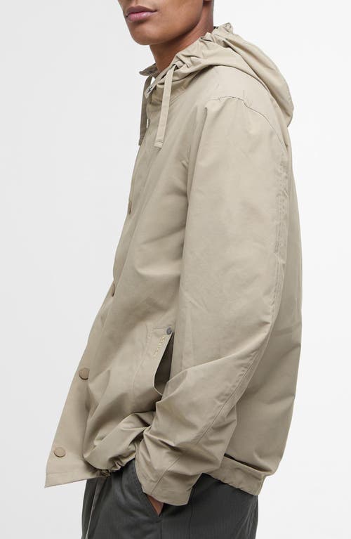 BARBOUR BARBOUR QUAY WATER RESISTANT HOODED JACKET 
