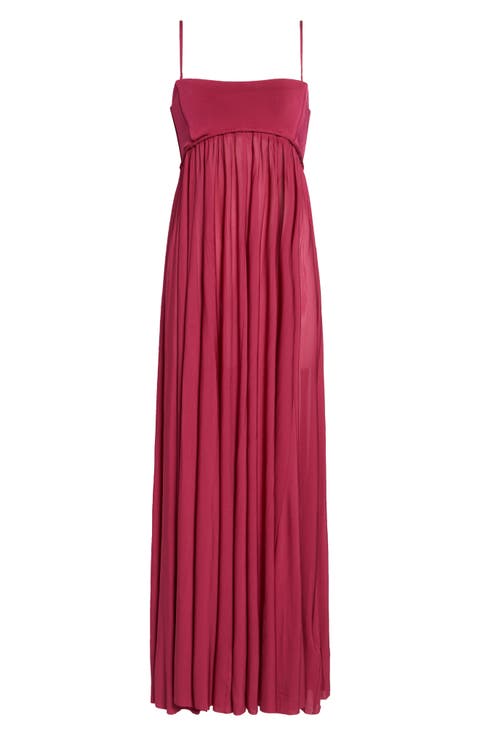 Luna Jersey Bandeau Gown