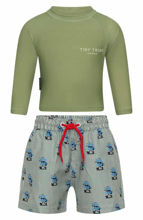 Wave Core Two-Piece Rashguard Swimsuit