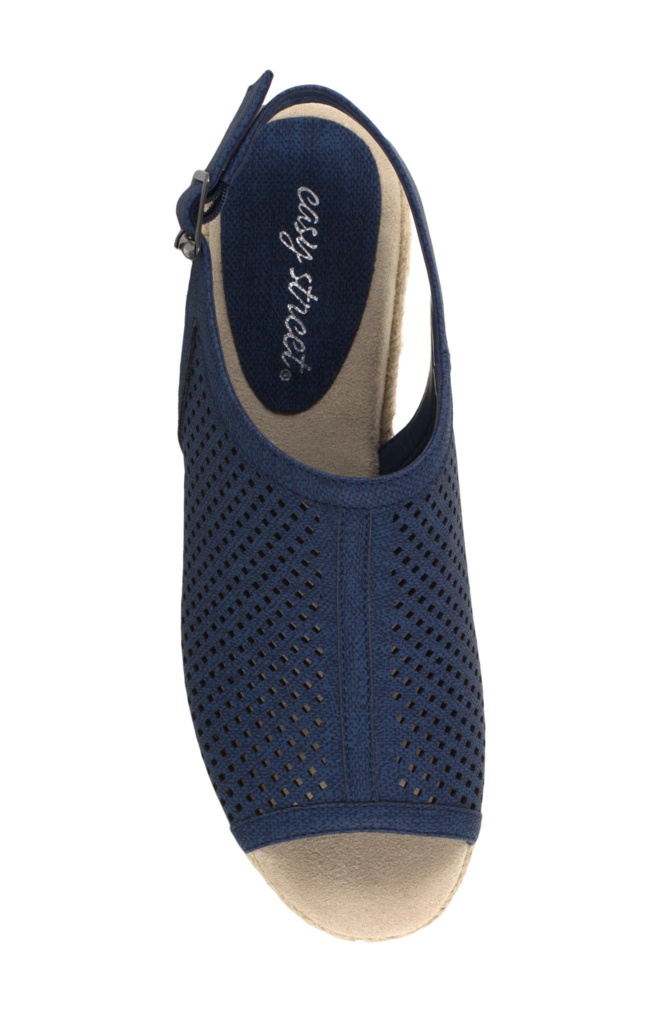 EASY STREET Wedge Peep-toe Heel, Alternate, color, 