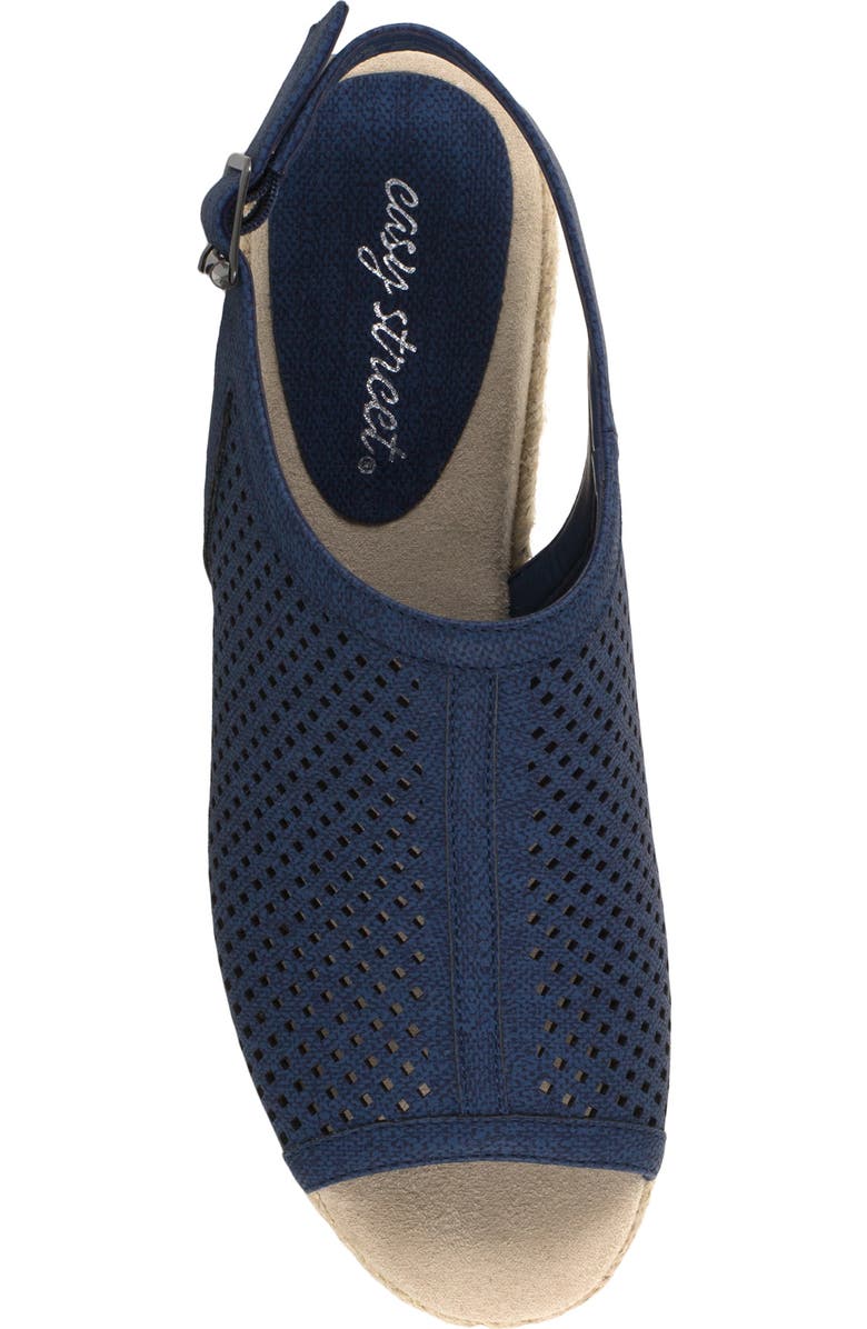 EASY STREET Wedge Peep-toe Heel, Alternate, color,