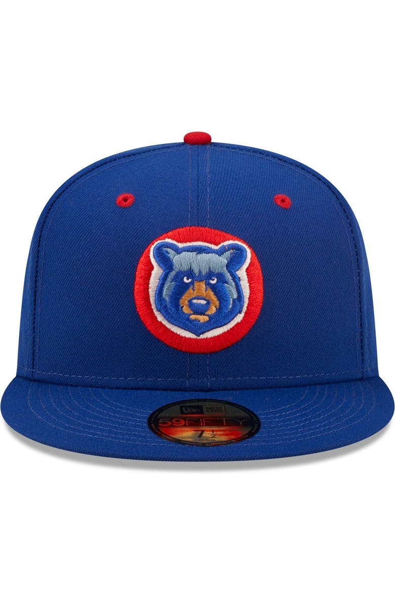 New Era Men's New Era Blue Tennessee Smokies Authentic Collection 59FIFTY Fitted Hat, Alternate, color, 