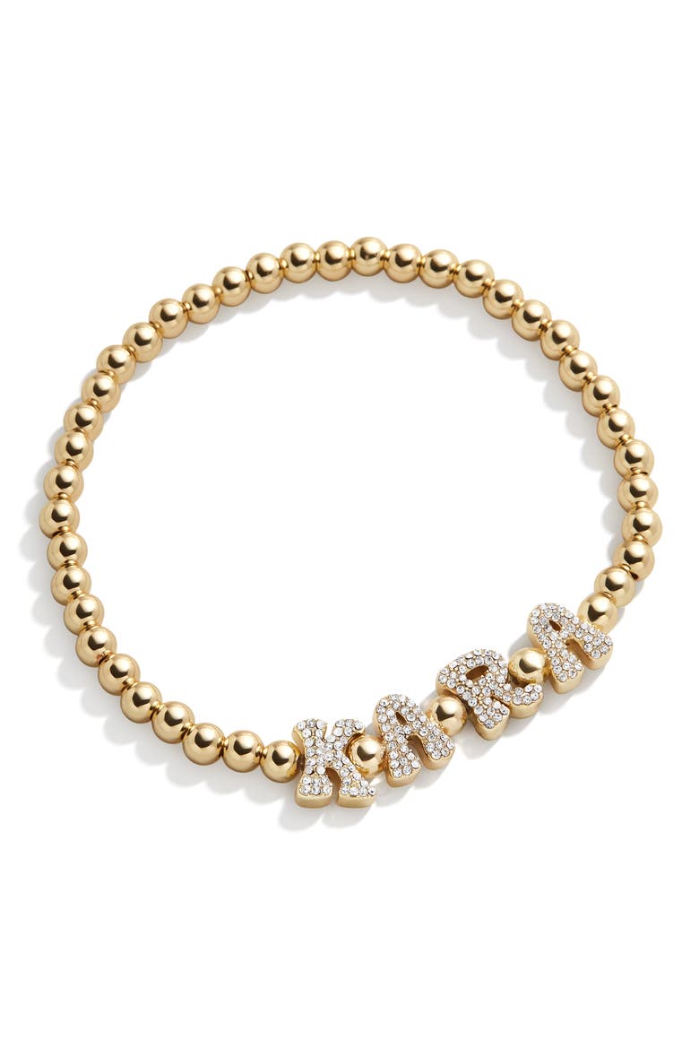 Pisa Custom Retro Stretch Bracelet, Main, color, GOLD