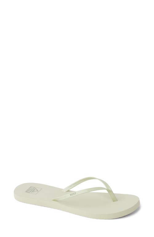 Reef Bliss Nights Flip Flop In White
