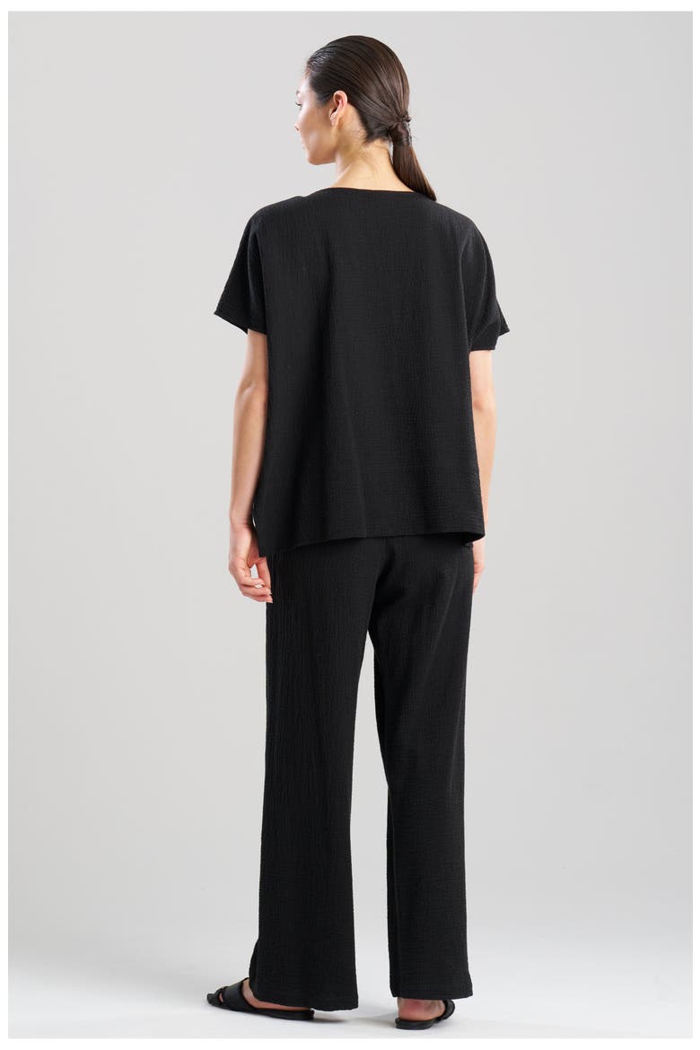 Onsen Wedge Top, Alternate, color, Black