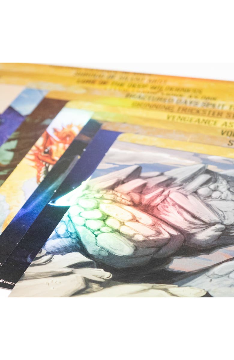 Greater Than Games Spirit Island Jagged Earth Premium Foil Spirit Panels, Alternate, color, Multicolored