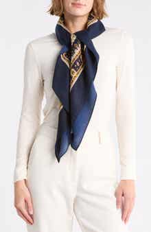 La Fiorentina Paisley Print Scarf