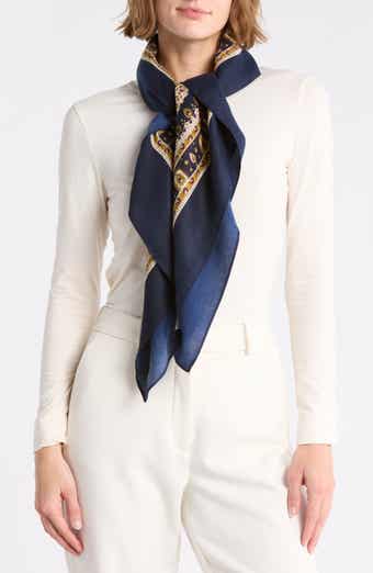 La Fiorentina Paisley Print Scarf