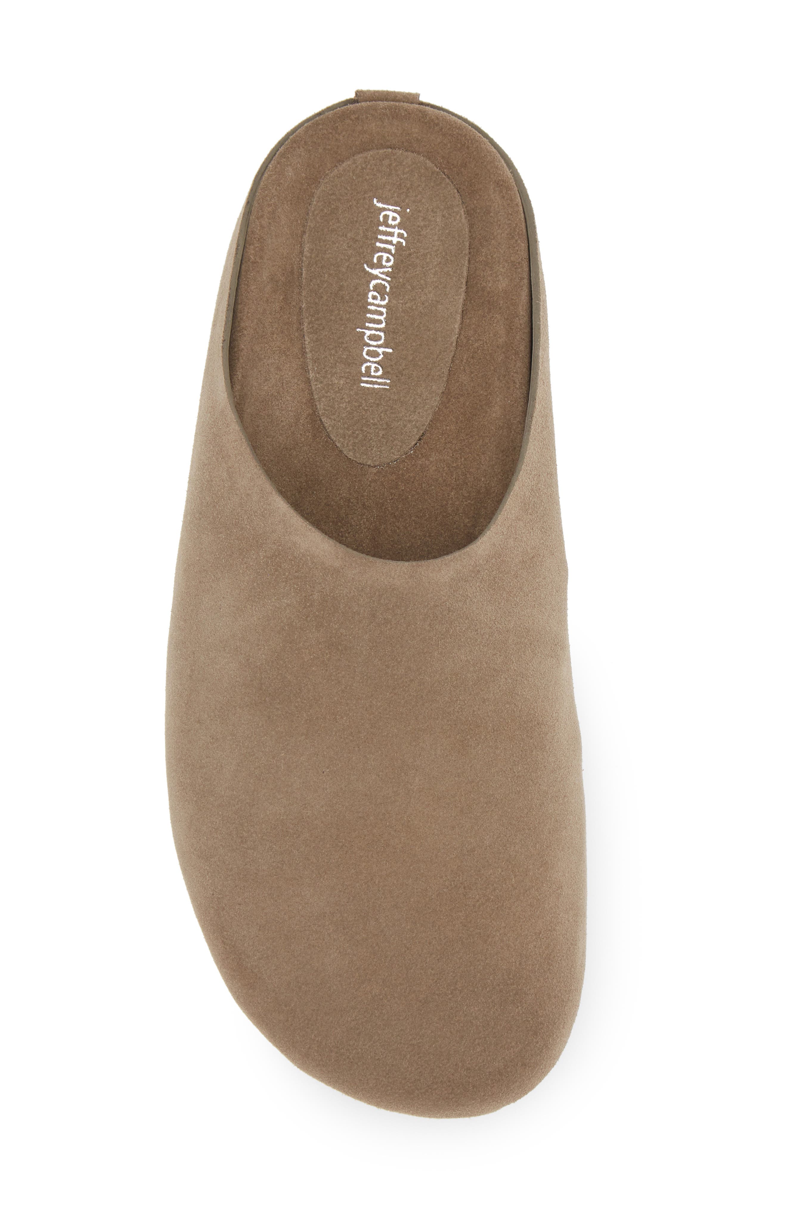 Content Suede Clog, Alternate, color, LIGHT KHAKI SUEDE
