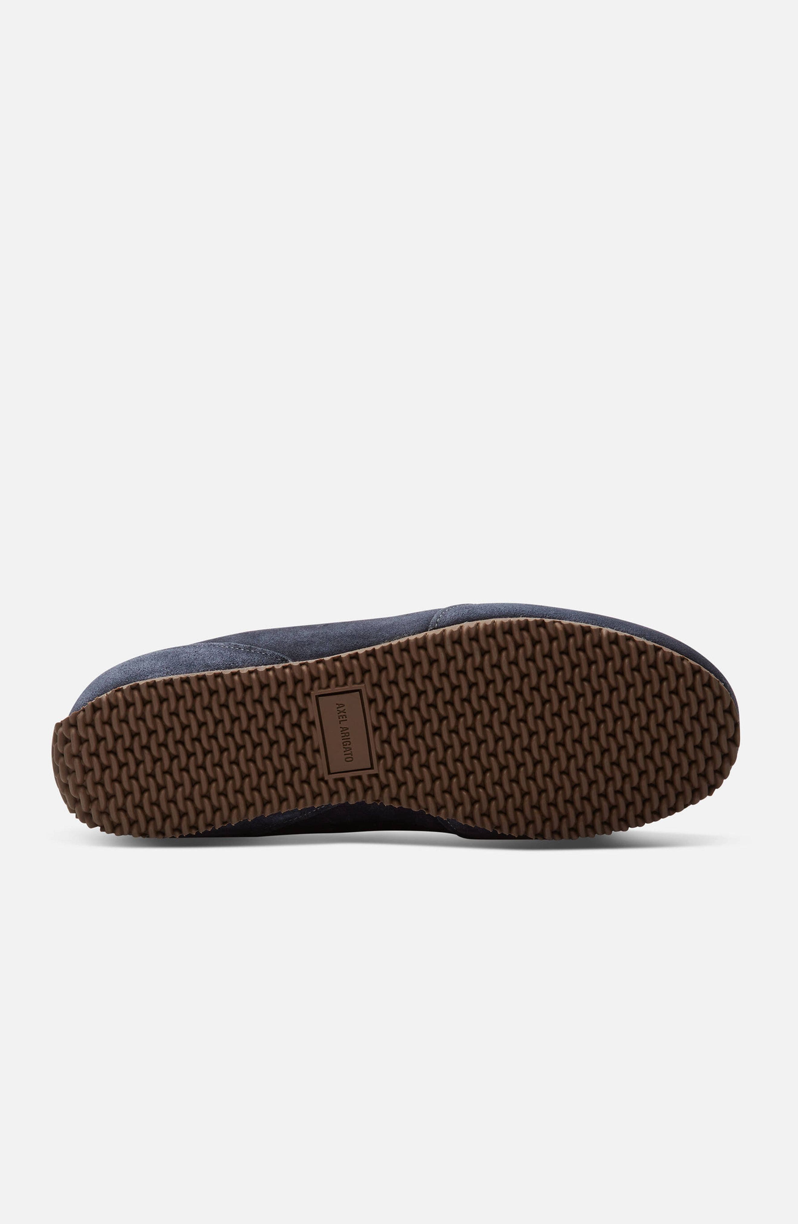 Daze Runner Suede Sneaker - Men's, Alternate, color, Dark Blue/Dark Gum
