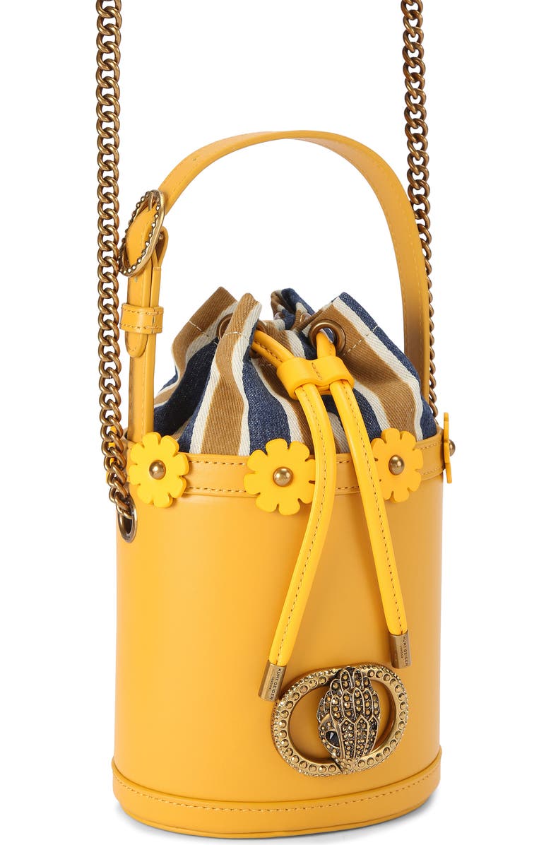 Kurt Geiger London Small Chelsea Leather Bucket Bag, Alternate, color,