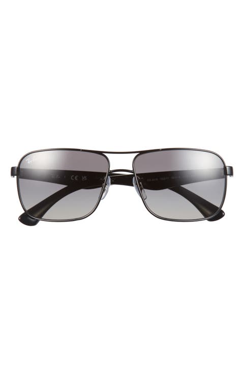 59mm Aviator Sunglasses