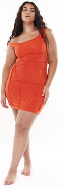 Mother of All Papper Off Shoulder Mini Dress