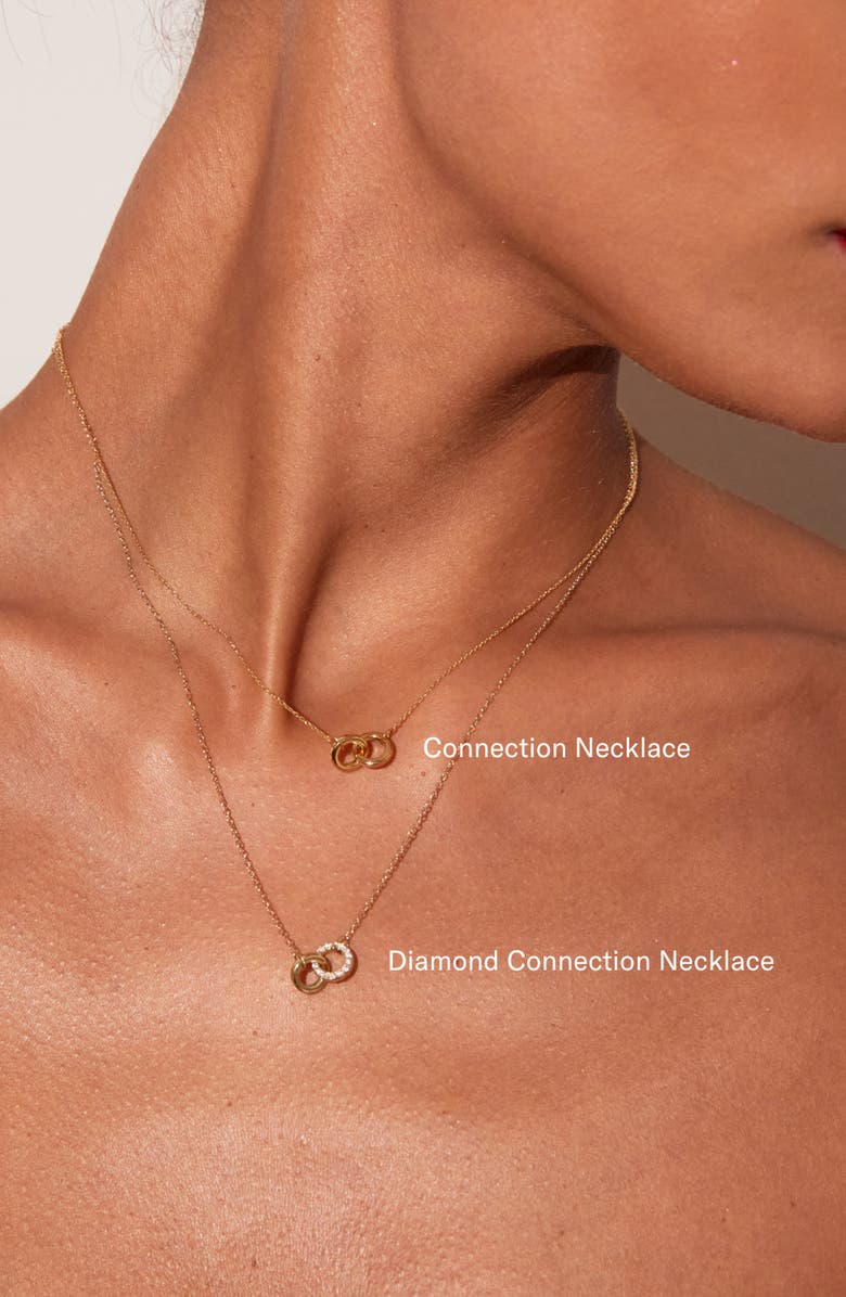 Aurate New York Connection Necklace, Alternate, color, 14K Gold