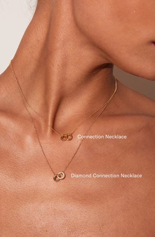 Aurate New York Connection Necklace In Yellow
