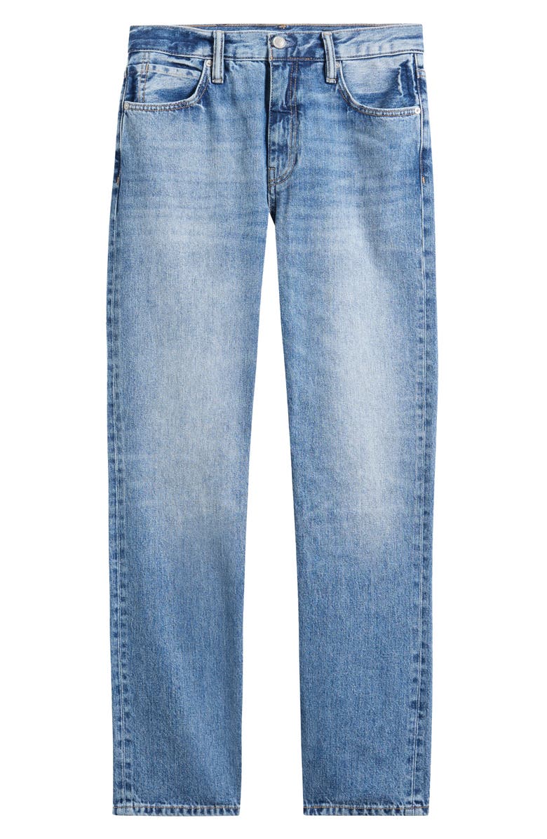 AllSaints Reid Straight Fit Jeans, Main, color, Light Indigo