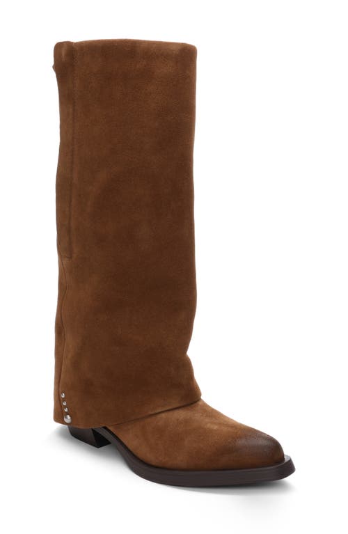 Ash Lewis Knee High Boot In Land