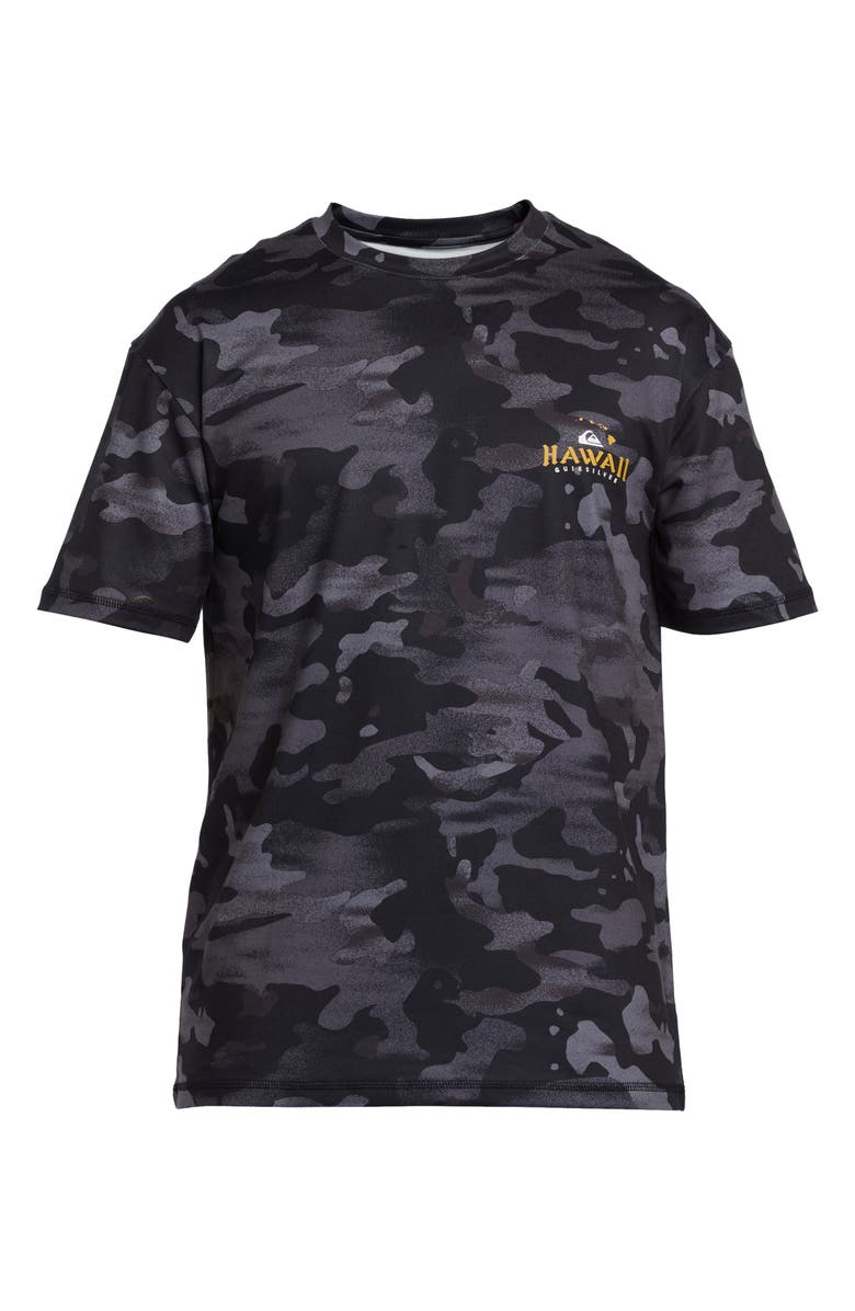 Quiksilver HI Royalty Surf Short Sleeve Rashguard, Alternate, color,