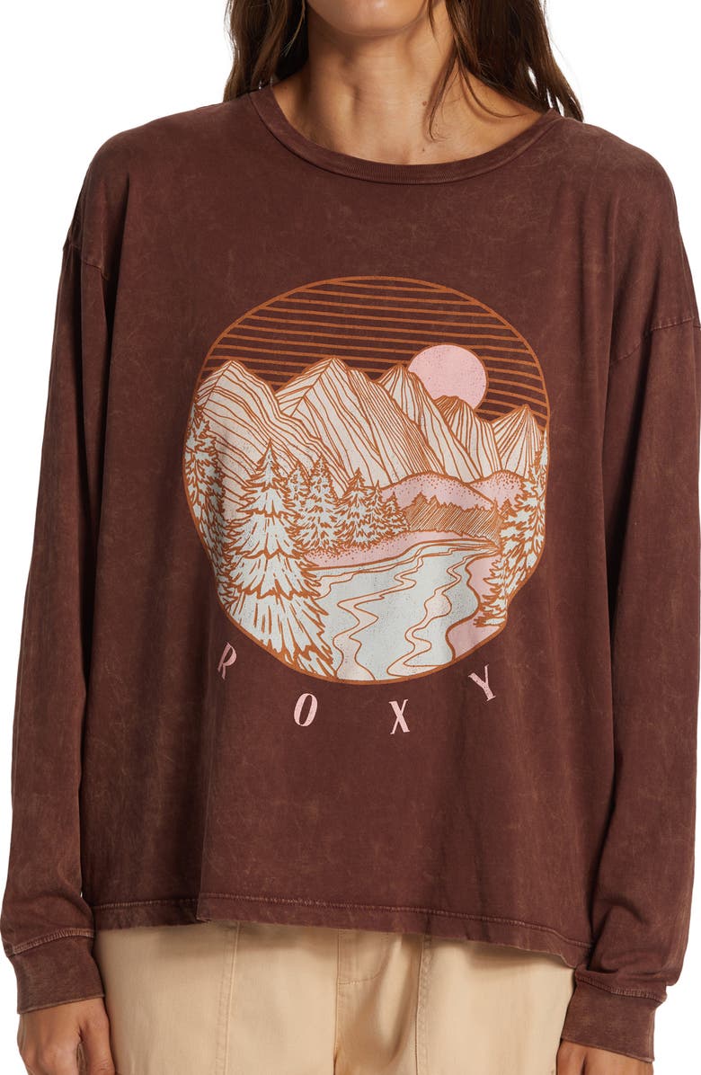 Roxy Alpine Paradise Graphic T-Shirt, Alternate, color,