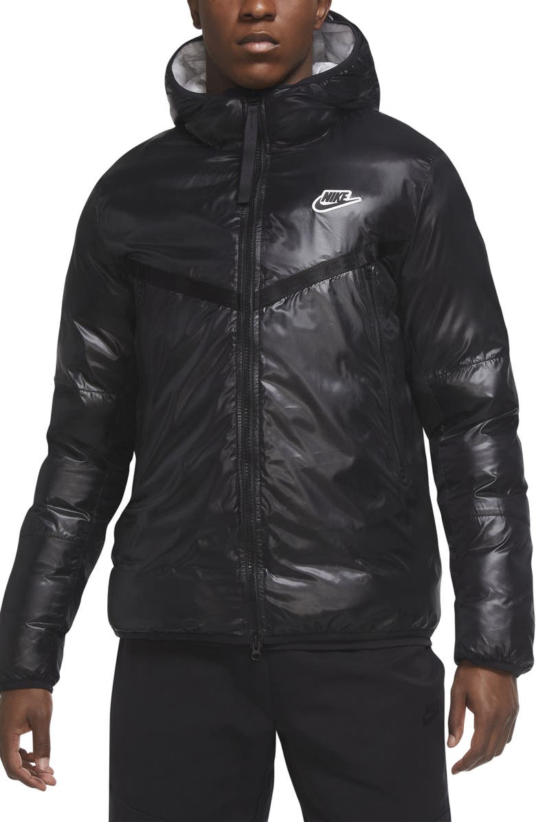 Nike Sportswear Windrunner Repel Hooded Puffer Jacket, Main, color,