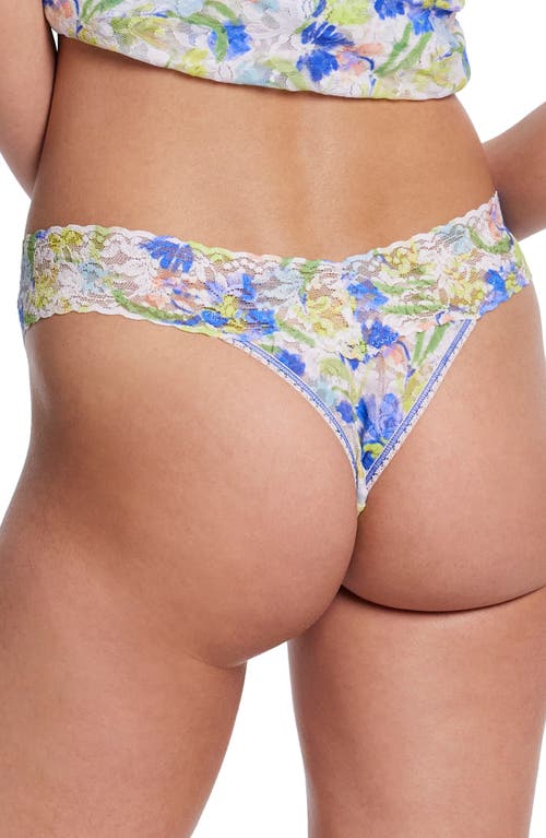 Hanky Panky Print Original Rise Thong In Multi