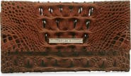 Brahmin Cordelia Croc Embossed Leather Wallet