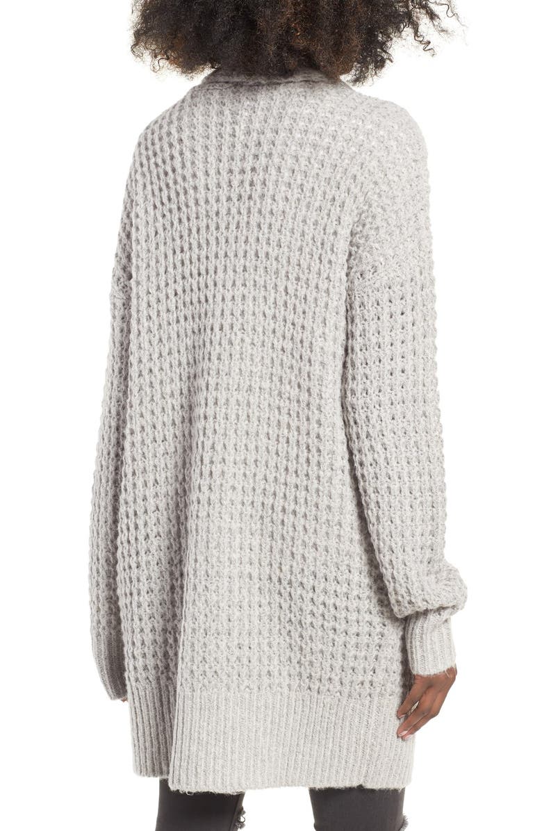 Leith Waffle Knit Cardigan, Alternate, color,