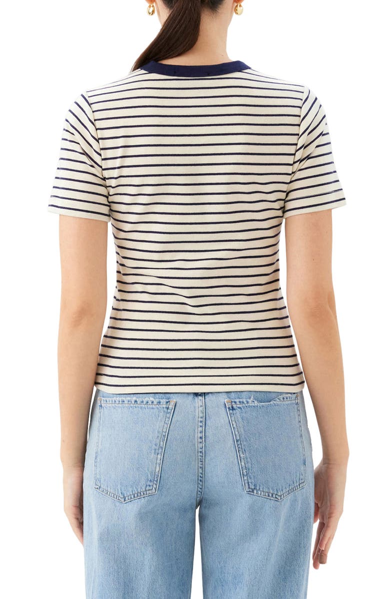 FIFTEEN TWENTY Mandy Stripe T-Shirt, Alternate, color, 
