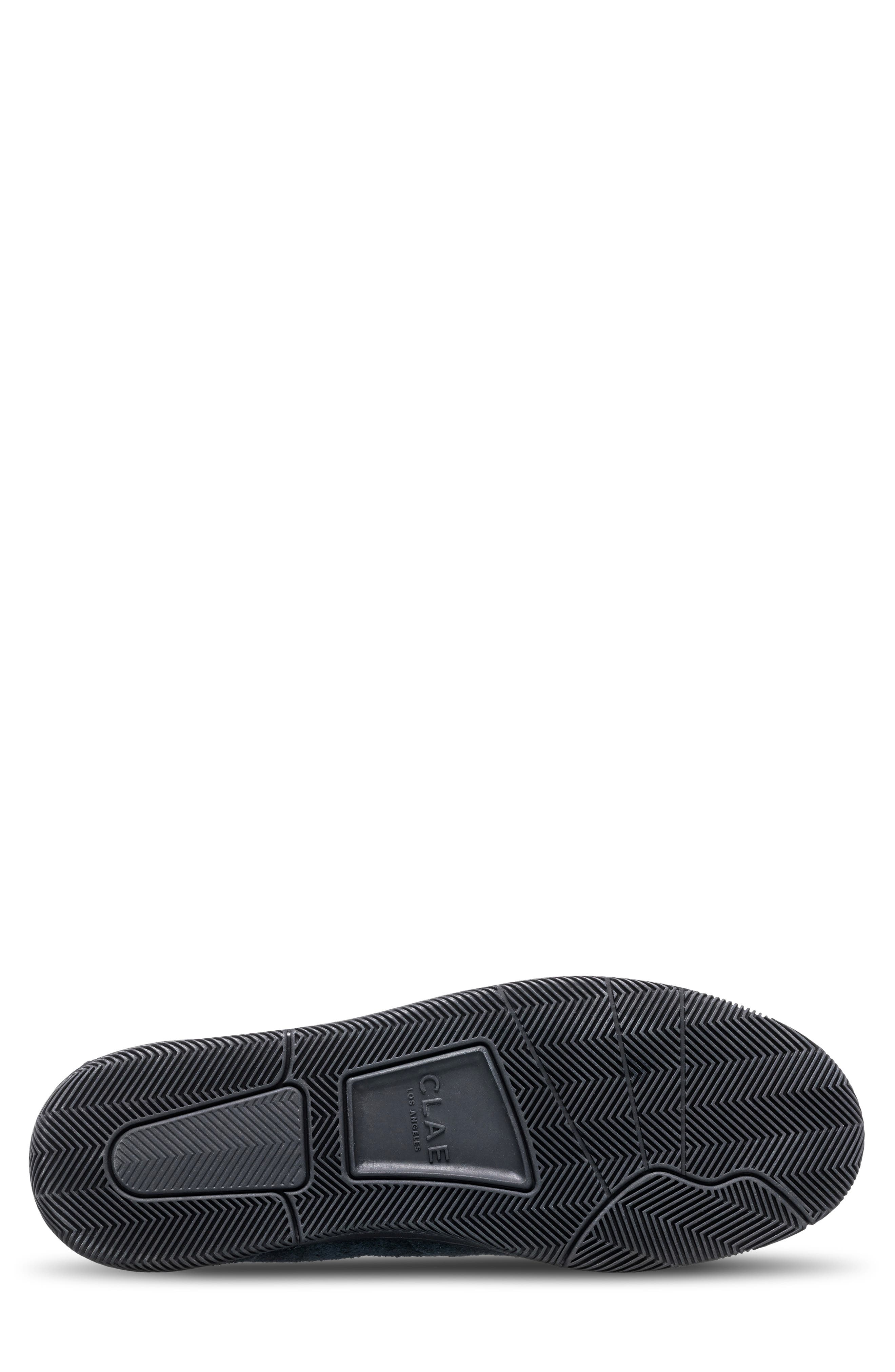Malone Leather Sneaker, Alternate, color, NAVY BLACK