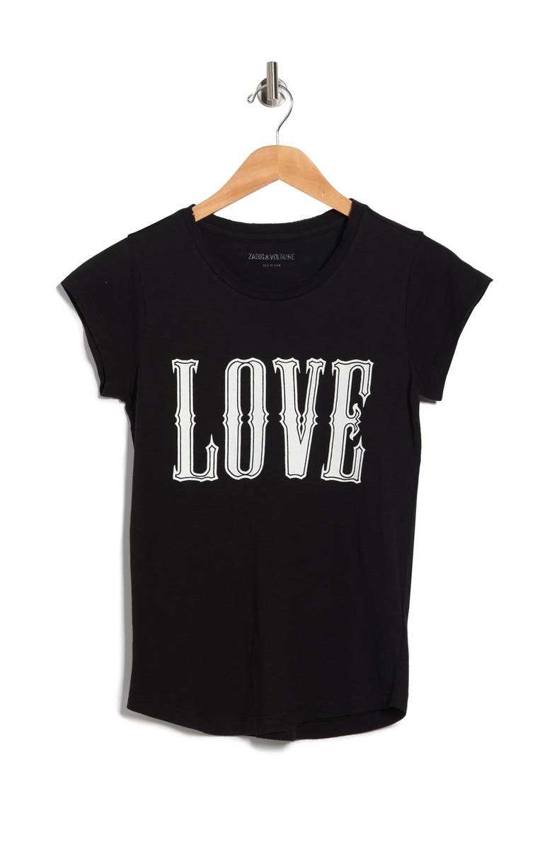 Zadig & Voltaire Love T-Shirt, Alternate, color,