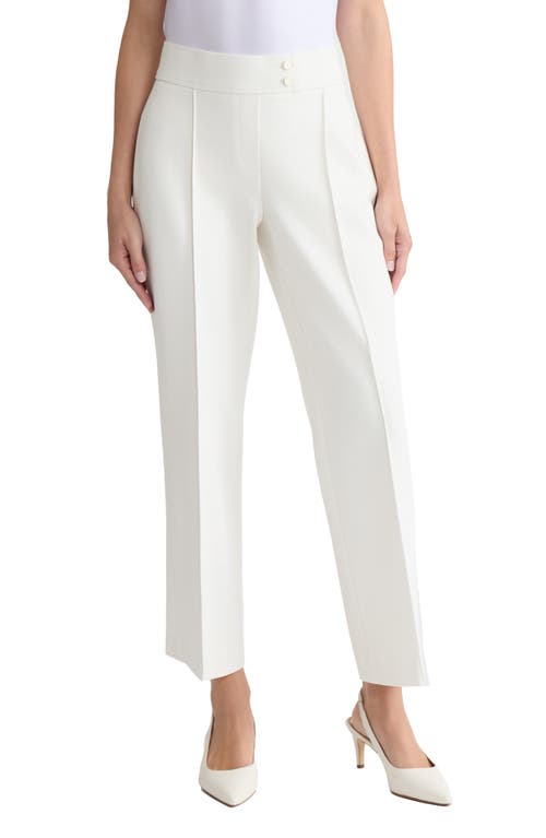 Jones New York Pintuck Pants In White