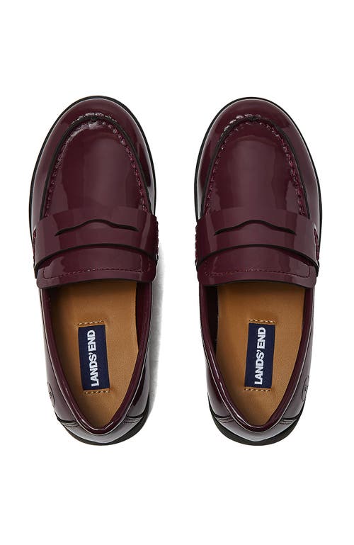 Lands' End Kids Slip On Everyday Penny Loafer In Multi
