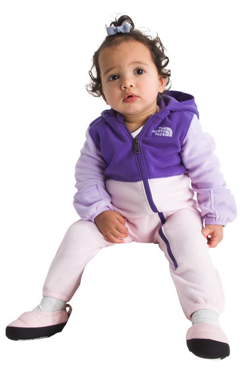 The North Face Glacier Fleece Snowsuit In Purple