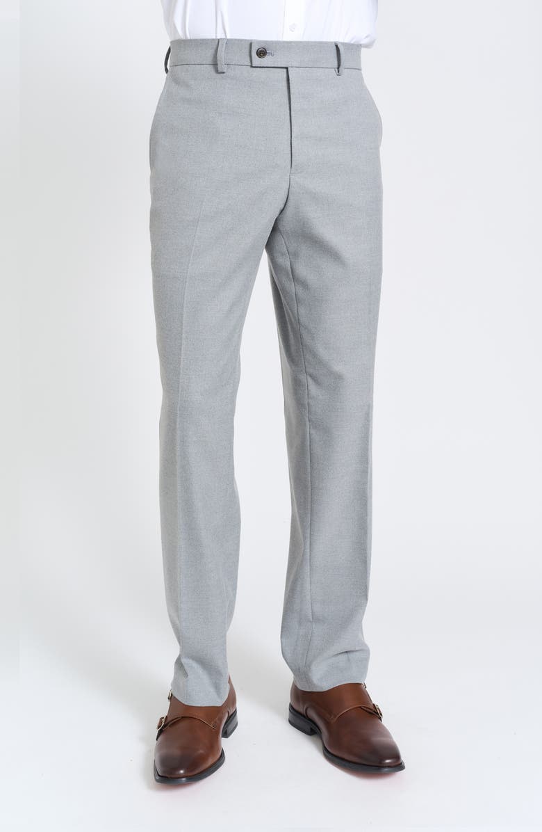 SAVILE ROW CO Knit Suit, Alternate, color, Grey