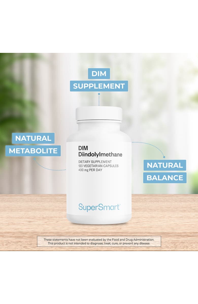 SuperSmart DIM Supplement 400mg per Day, Alternate, color, NO COLOR