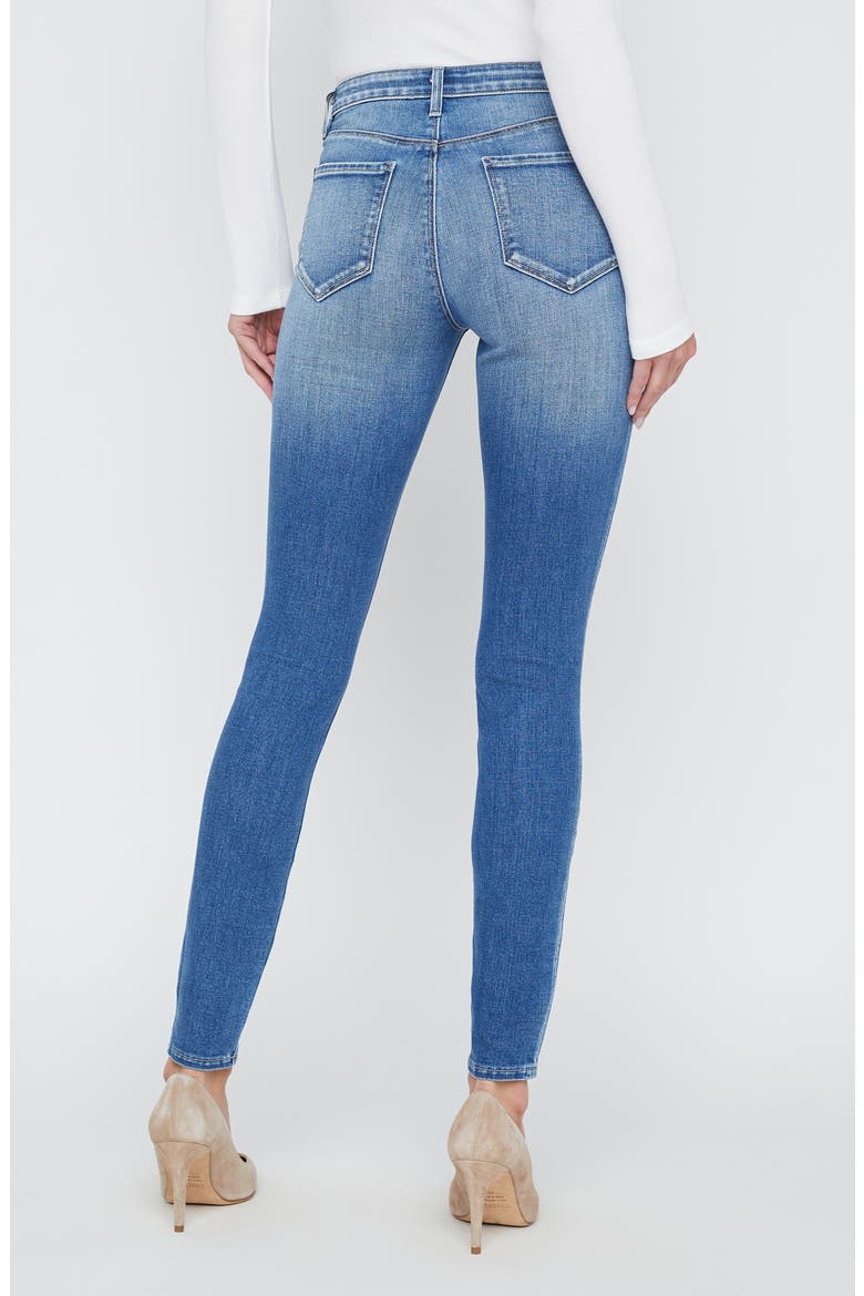 Marguerite High Waist Skinny Jeans, Alternate, color, HAMPTON