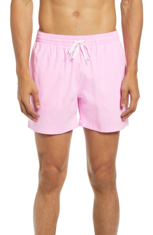 Chubbies 5.5-inch Swim Trunks In Light/pastel Pink