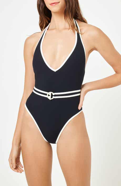 LSPACE Caicos Halter One-Piece Swimsuit