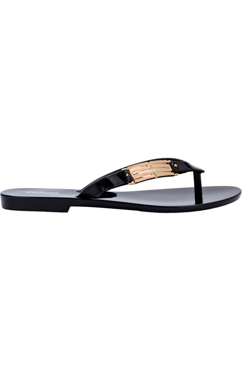 Melissa Harmonic Flip Flop, Alternate, color, Black