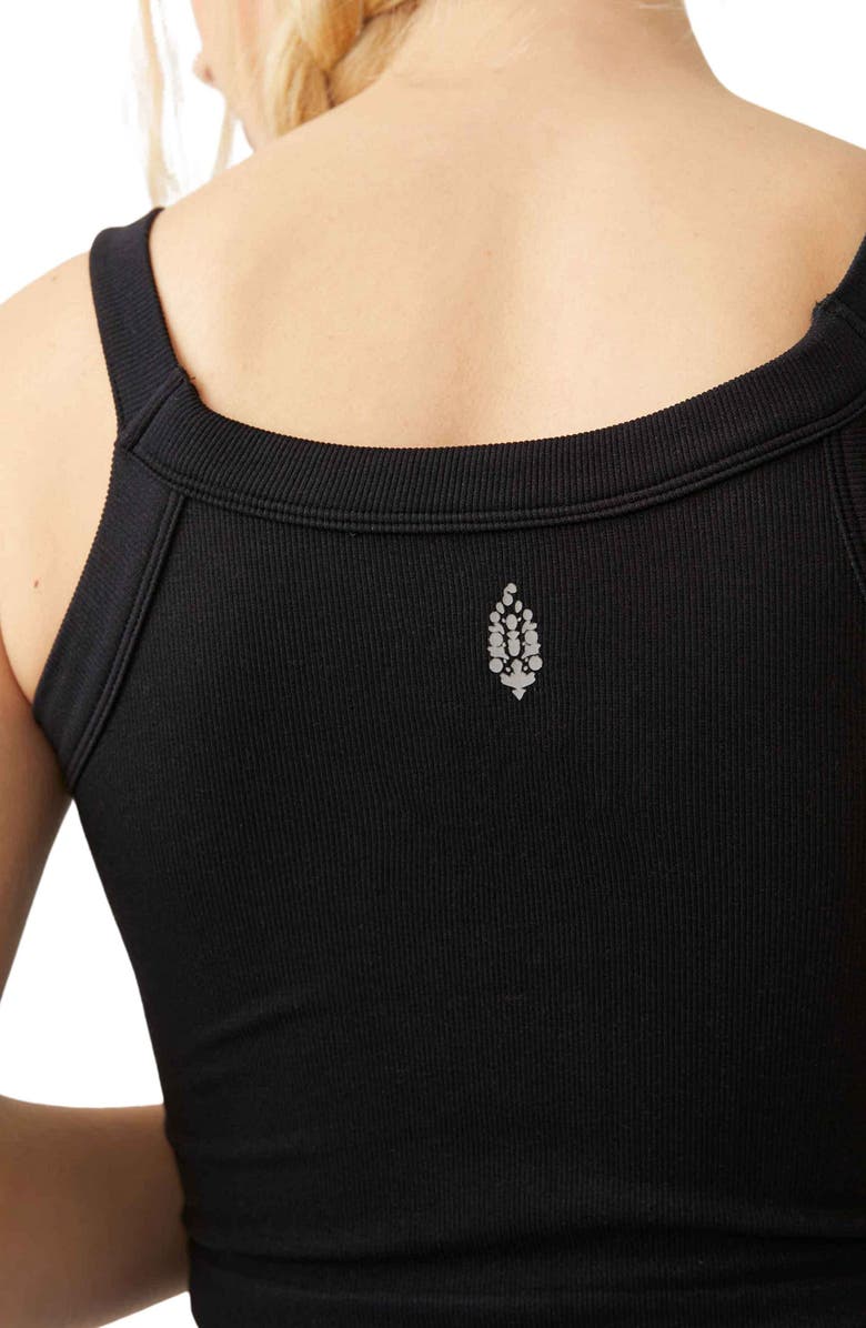 Free People Scoop It Up Crop Tank Top, Alternate, color, 